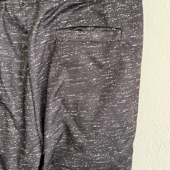 Retro Stitch Man  Black  Tapered Leg Drawstring Jogger Pants ,Size M - Picture 5 of 8